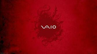 Sony Vaio Red Wallpaper Computer Jpg