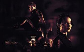 Peeta Katniss Mellark And Everdeen Wallpaper