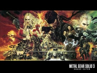 Metal Gear Solid Snake Eater Wallpaper