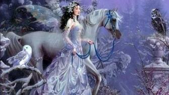 Winter Fairy Wallpaper