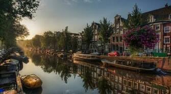 Amsterdam HD Wallpaper Background Image