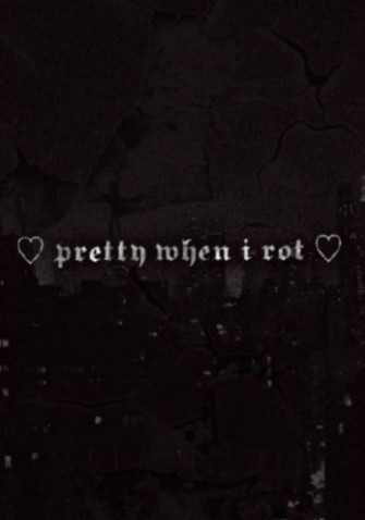 Grunge Aesthetic Gothic Typography Wallpaper