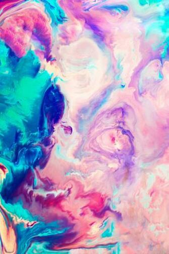 Hipster Indie Water Marble Lovely Pink Turquoise