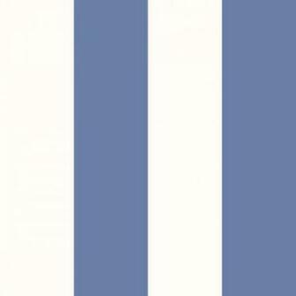 Home Decor Wallpaper Wide Stripes Blue
