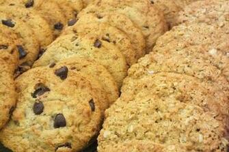 Chocolate Chip And Oatmeal Cookies Computer Wallpaper Desktop