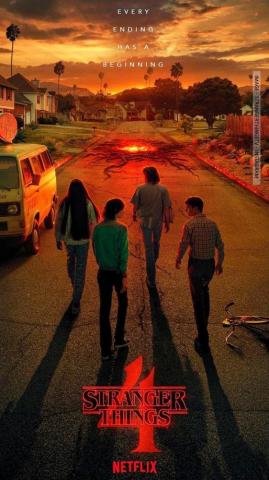 Stranger Things From Season Official Poster To Show S Ending