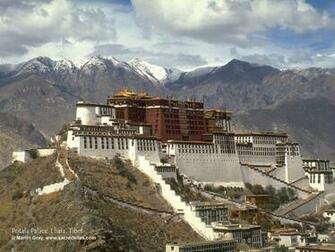 The Potala Palace Lhasa Tibet Martin Gray Digital Desktop