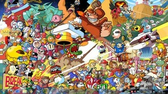 Retro Game Characters By Kensirou