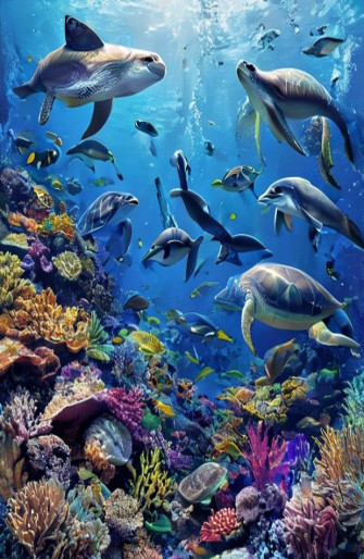 HD Ocean Sea Life Wallpaper