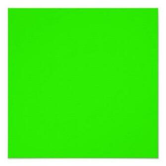 Neon Green Solid Background Color Lime Bright Vert Poster