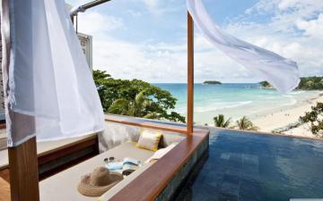 Luxury Vacation Wallpaper Top Background