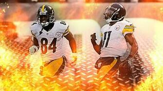 Antonio Brown Markus Wheaton Steelers Wallpaper