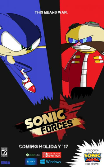 Sonic Forces Print Ad By Trc Tooniversity