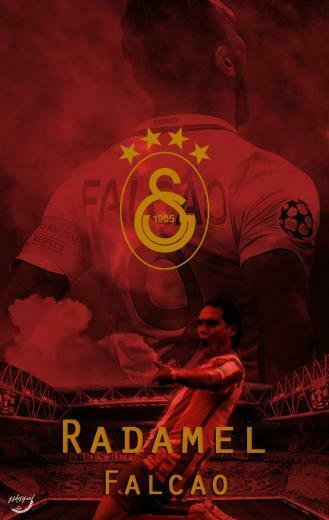 Radamel Falcao Galatasaray Wallpaper HD By Gsdesigned On