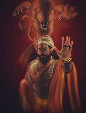 Great Hindu King Shivaji Raje Maharaj HD Wallpaper