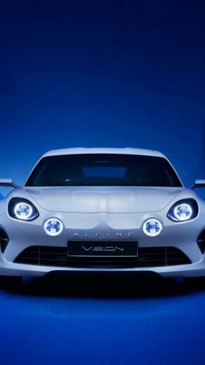Wallpaper Alpine A110 Concept Geneva Auto Show Cars
