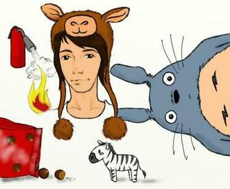 Totoro Plush Danisnotonfire By Intheaier