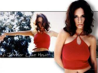 Jennifer Love Hewitt Desktop Wallpaper In Widescreen