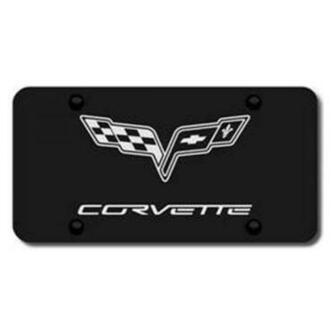 C6 Corvette Logo Etched