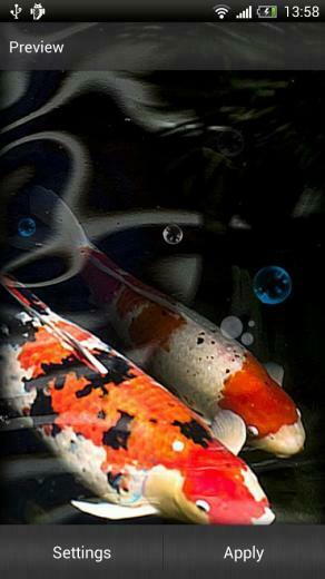 Koi Fish Live Wallpaper Android Apps On Google Play