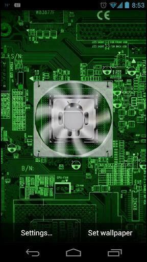 Bigger Circuit Board Live Wallpaper For Android Screenshot