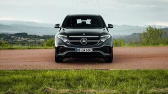 Mercedes Benz Eqc 4matic Amg Line 4k Wallpaper HD Car
