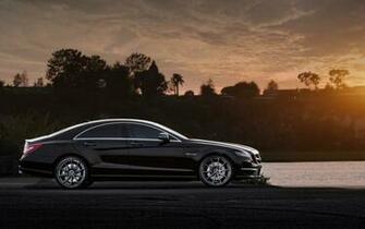 Black Mercedes Benz Cls63 Amg HD Wallpaper