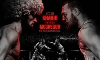 Khabib Vs Mcgregor Ufc Wallpaper By Zeroplus123