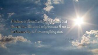 Widescreen FHDq Wallpaper Of Believe For Windows And Mac Systems