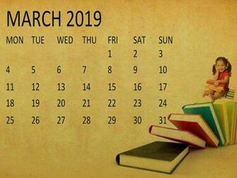 March Calendar Wallpaper Printable Templates Blank