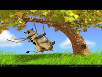 Pics Photos Cartoon Cow Wallpaper