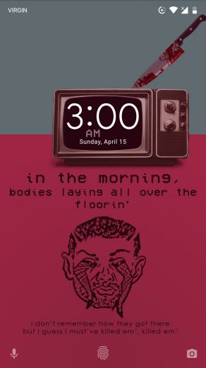 Made This 3am X Framed Wallpaper Which Only Looks Good For