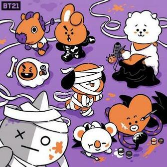 Bt21 S Tweet Dear Halloween Don T Make Us Wait Too Long