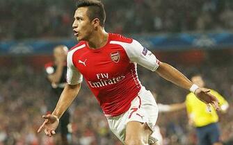 Arsenal Besiktas Alexis Sanchez Seals Place In Champions League