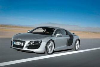 Speeding Audi R8 Desktop Pc And Mac Wallpaper