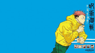 Yuji Itadori Streaks Across The Sky In Jujutsu Kaisen