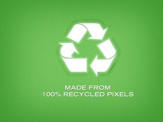 Recycled Pixels Wallpaper Green Kate Net Created