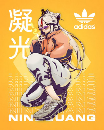 Ningguang X Adidas Originals R Genshin