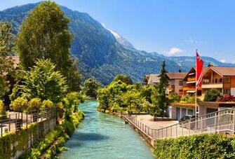 Best Interlaken Switzerland Wallpaper Image