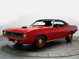 Plymouth Hemi Cuda Classic Muscle B Wallpaper Background