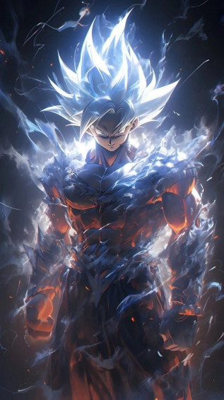Misbah On Wallpaper Dragon Ball Z iPhone Goku