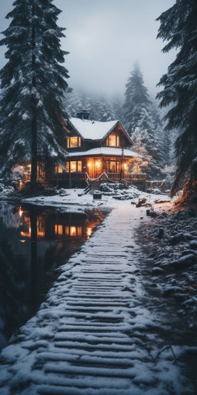 Winter Inspired iPhone Wallpaper
