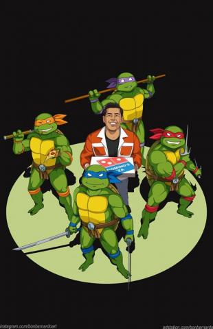 B With Turtles Bon Bernardo