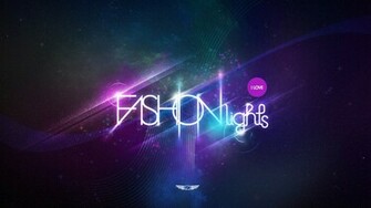 Pin Fashion Neon Lights Wallpaper