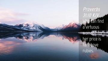 Proverbs Kjv Desktop Wallpaper Who Can Find A Virtuous