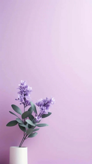 Minimalist Flower Aesthetic Wallpaper