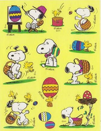Pin Snoopy Easter Wallpaper