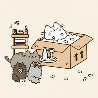 Happy Mother S Day Cute Kawaii Wallpaper Cat Cartoon