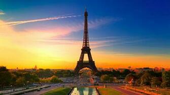 Beautiful Sunrise Tower Wallpaper HD High Resolution