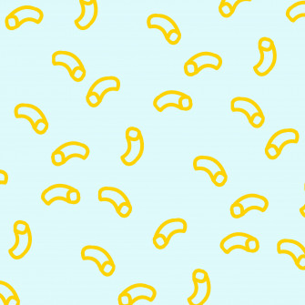 Simple Mac And Cheese Cartoon Wallpaper